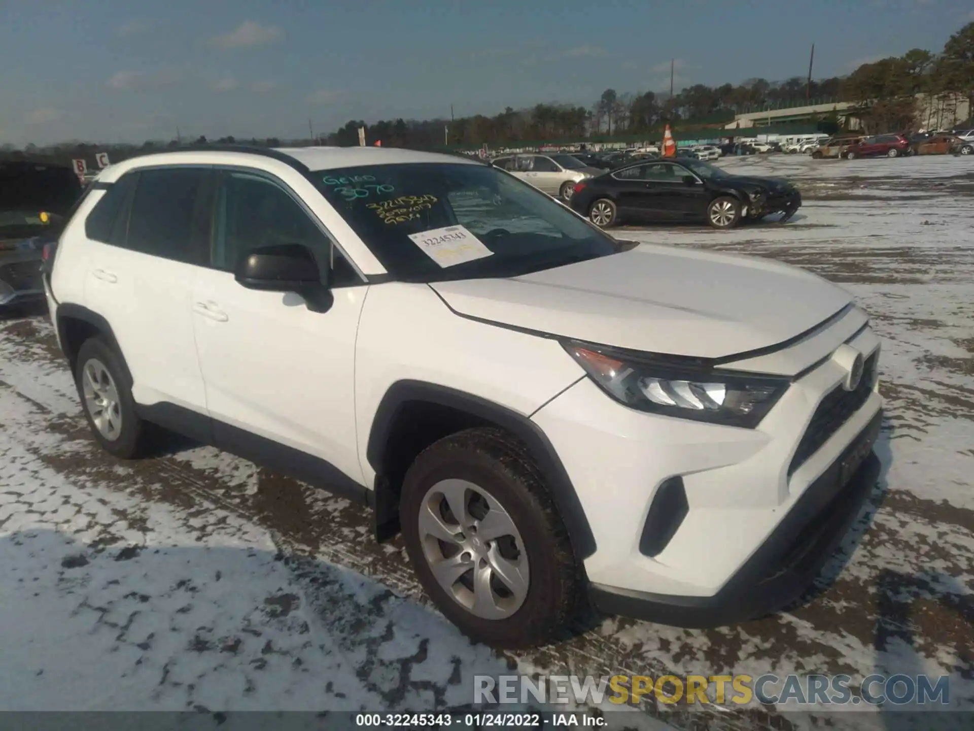 1 Photograph of a damaged car 2T3F1RFV0LW104230 TOYOTA RAV4 2020