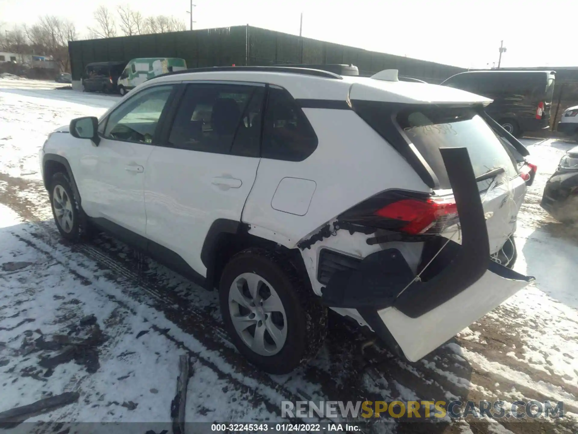 3 Photograph of a damaged car 2T3F1RFV0LW104230 TOYOTA RAV4 2020