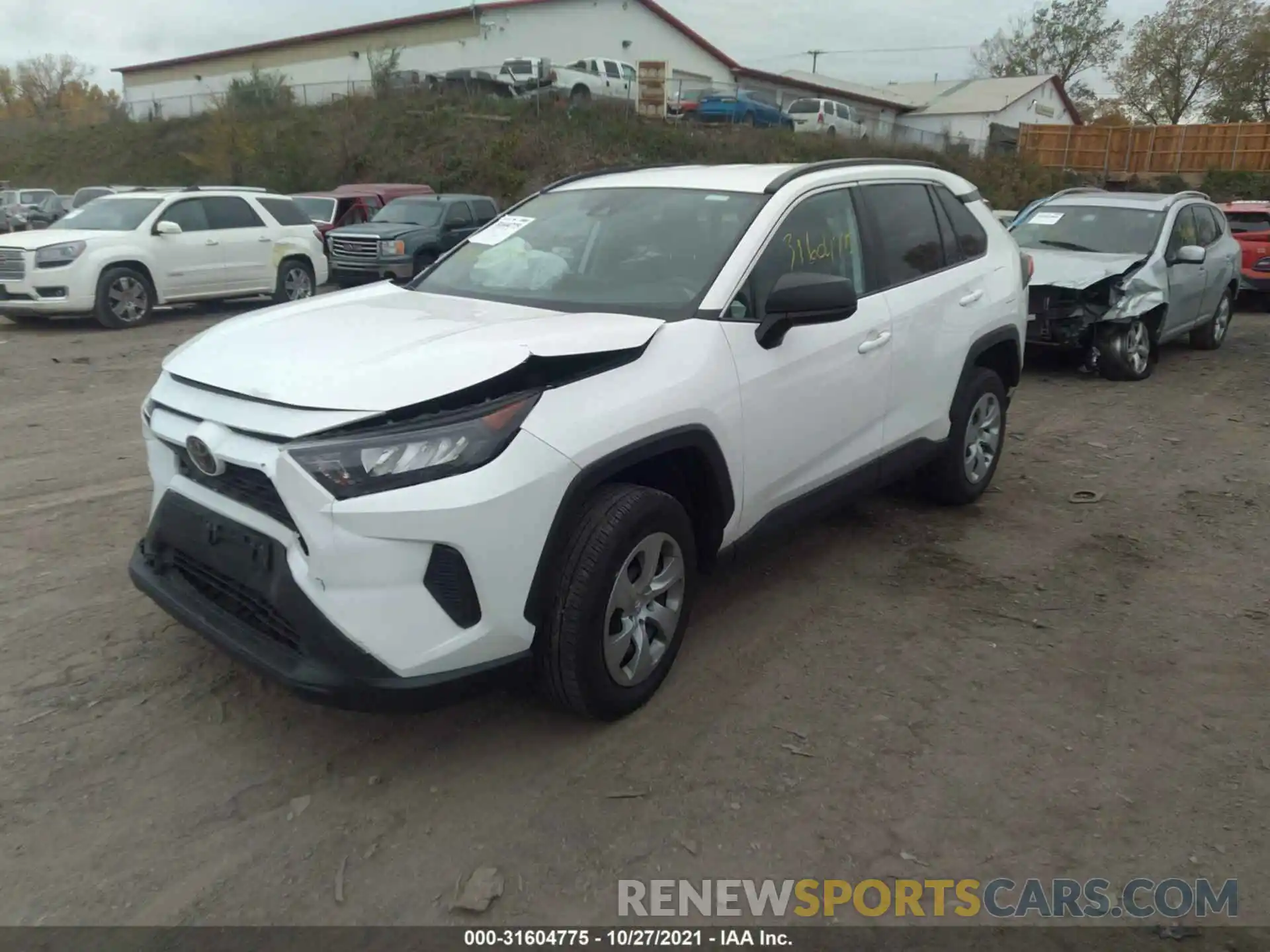 2 Фотография поврежденного автомобиля 2T3F1RFV0LW134473 TOYOTA RAV4 2020