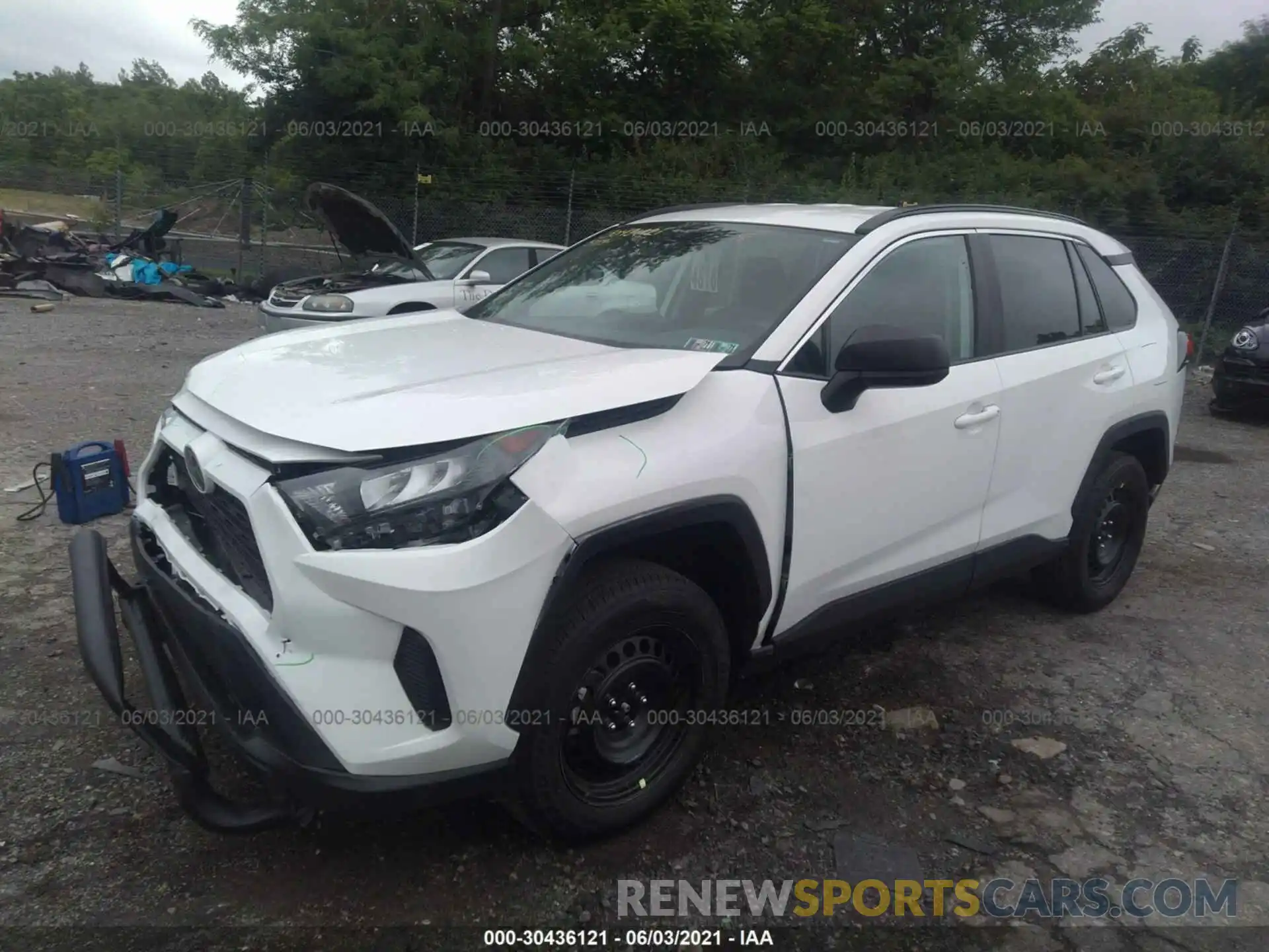 2 Фотография поврежденного автомобиля 2T3F1RFV0LW135090 TOYOTA RAV4 2020