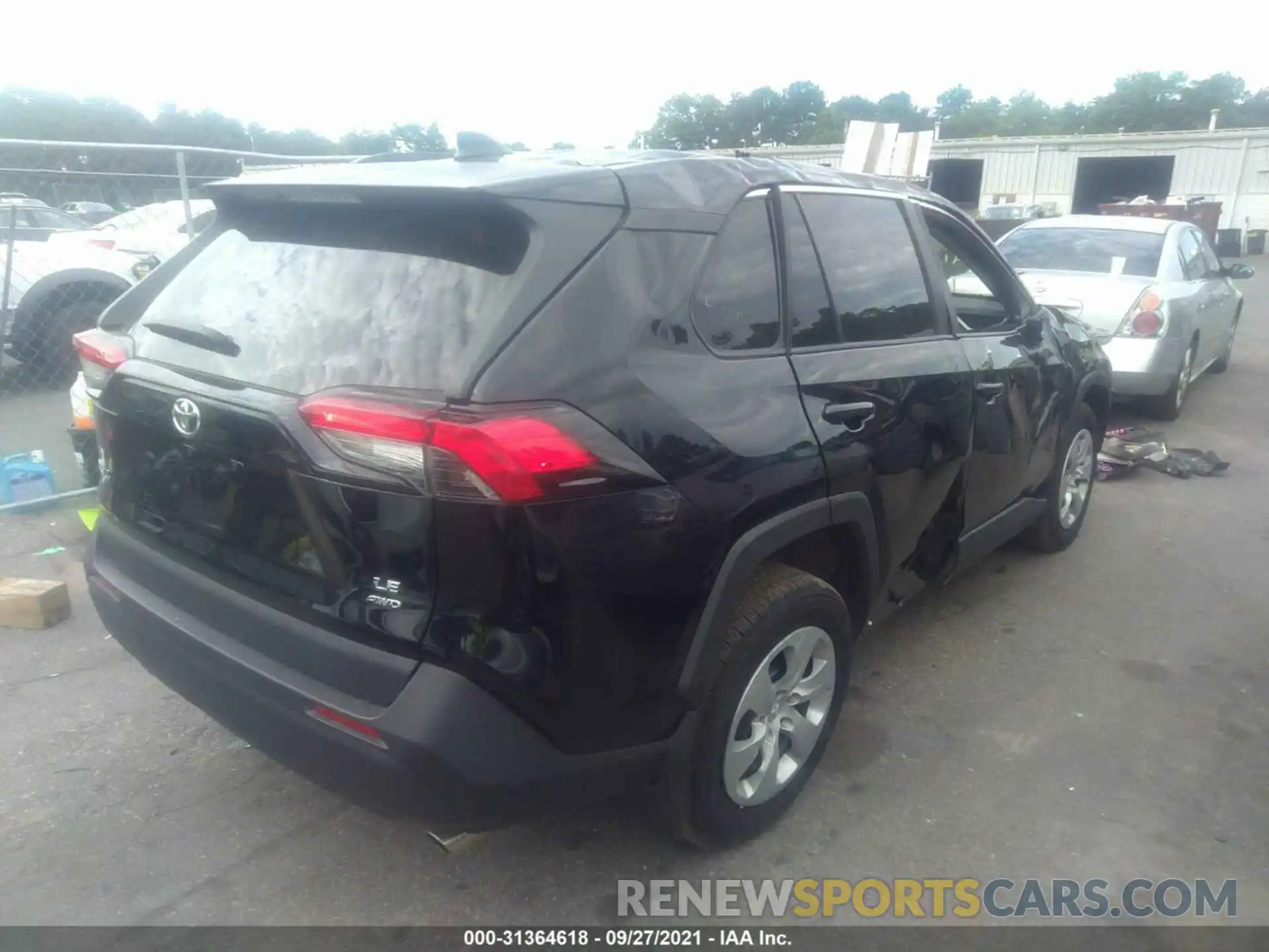 4 Photograph of a damaged car 2T3F1RFV1LC064080 TOYOTA RAV4 2020