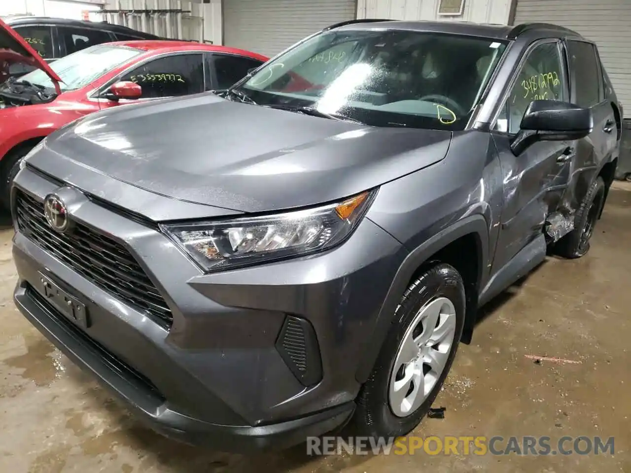 2 Photograph of a damaged car 2T3F1RFV1LC079873 TOYOTA RAV4 2020