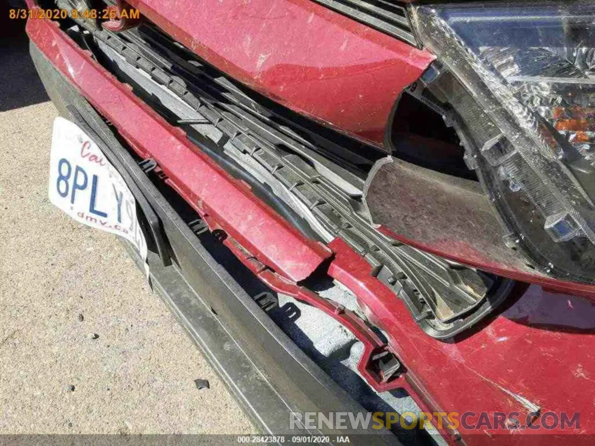 14 Photograph of a damaged car 2T3F1RFV1LC084247 TOYOTA RAV4 2020