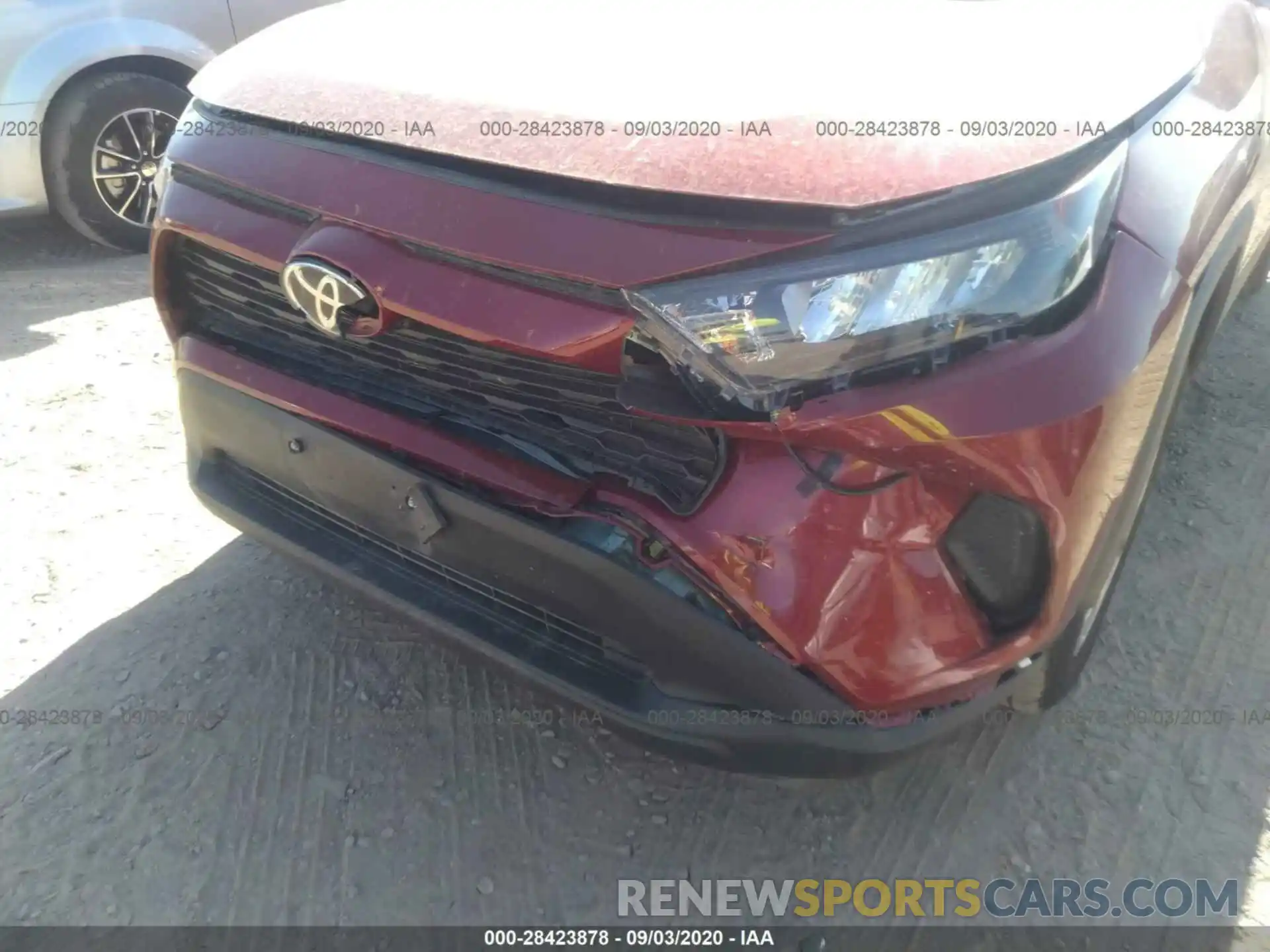 6 Photograph of a damaged car 2T3F1RFV1LC084247 TOYOTA RAV4 2020