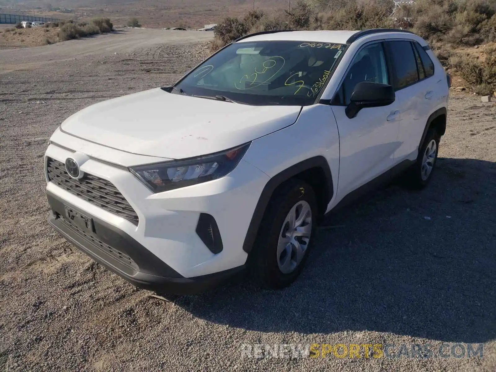 2 Photograph of a damaged car 2T3F1RFV1LC085219 TOYOTA RAV4 2020