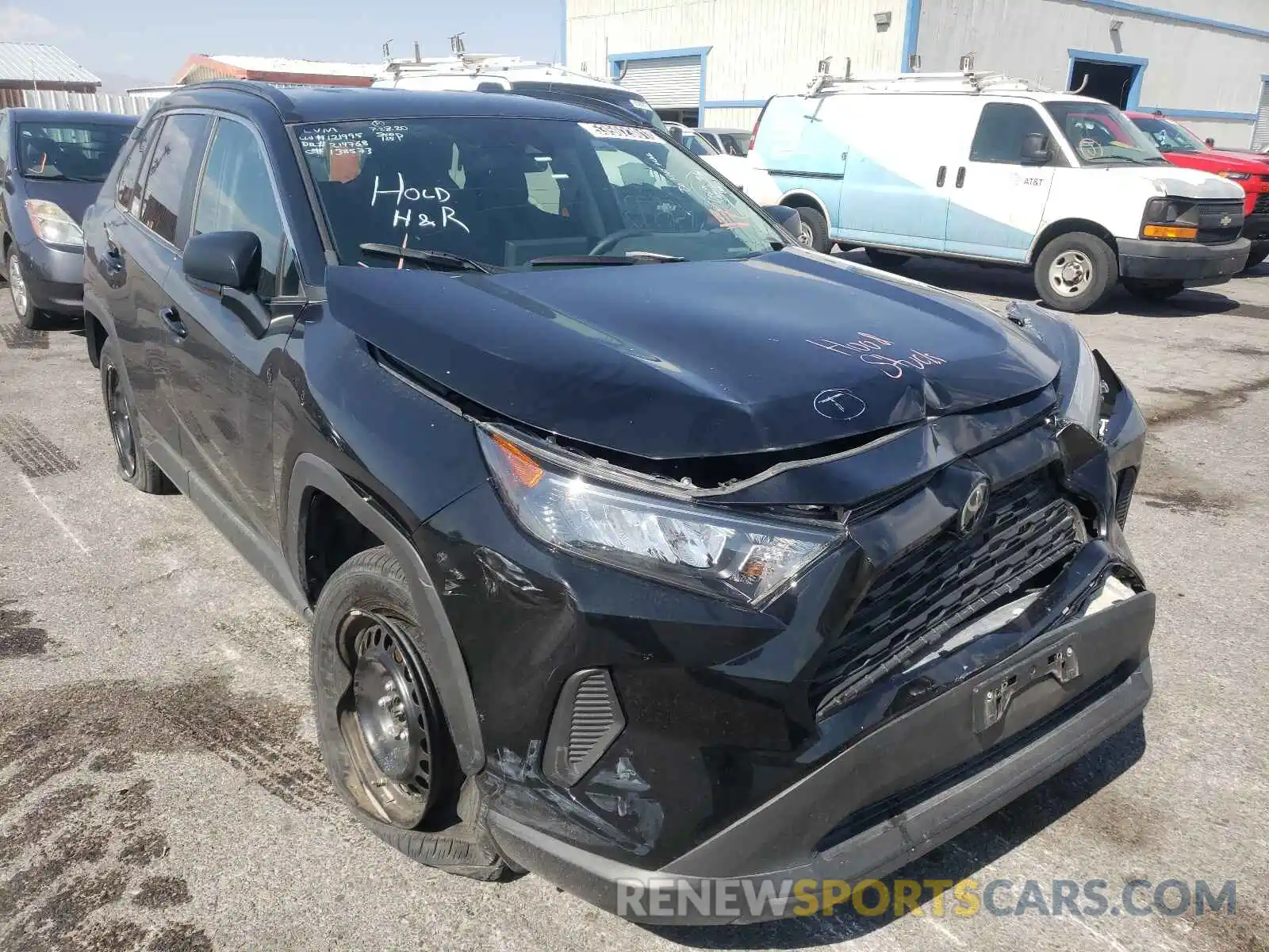 1 Photograph of a damaged car 2T3F1RFV1LC088024 TOYOTA RAV4 2020