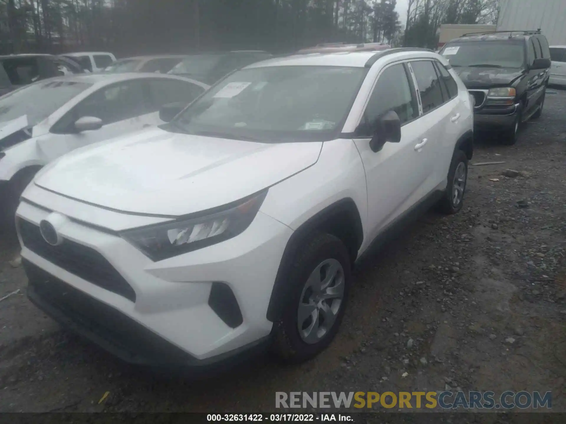 2 Photograph of a damaged car 2T3F1RFV1LC088671 TOYOTA RAV4 2020