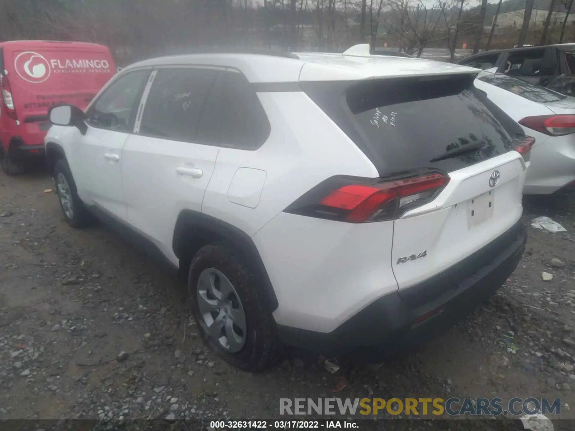 3 Photograph of a damaged car 2T3F1RFV1LC088671 TOYOTA RAV4 2020