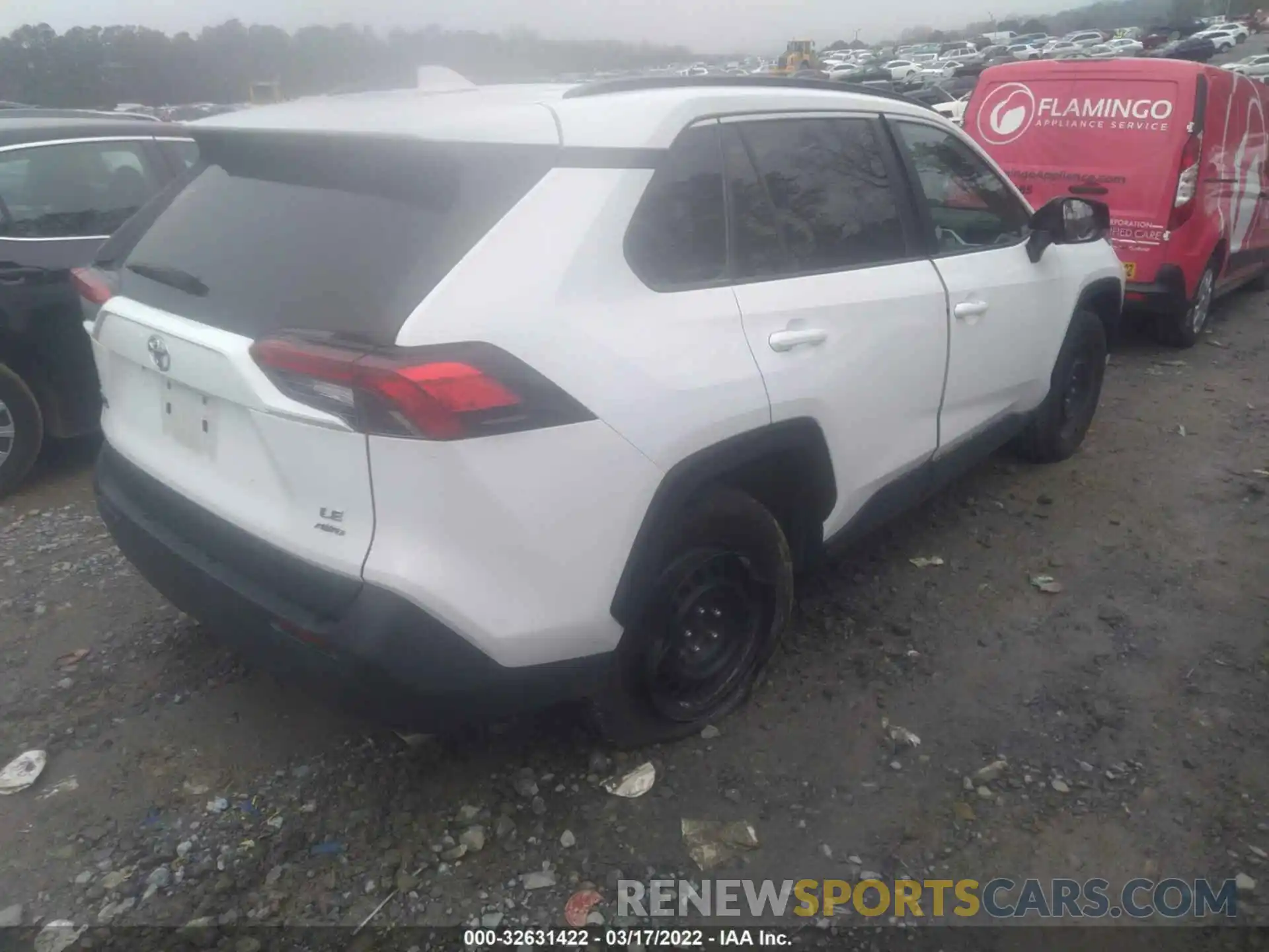 4 Photograph of a damaged car 2T3F1RFV1LC088671 TOYOTA RAV4 2020