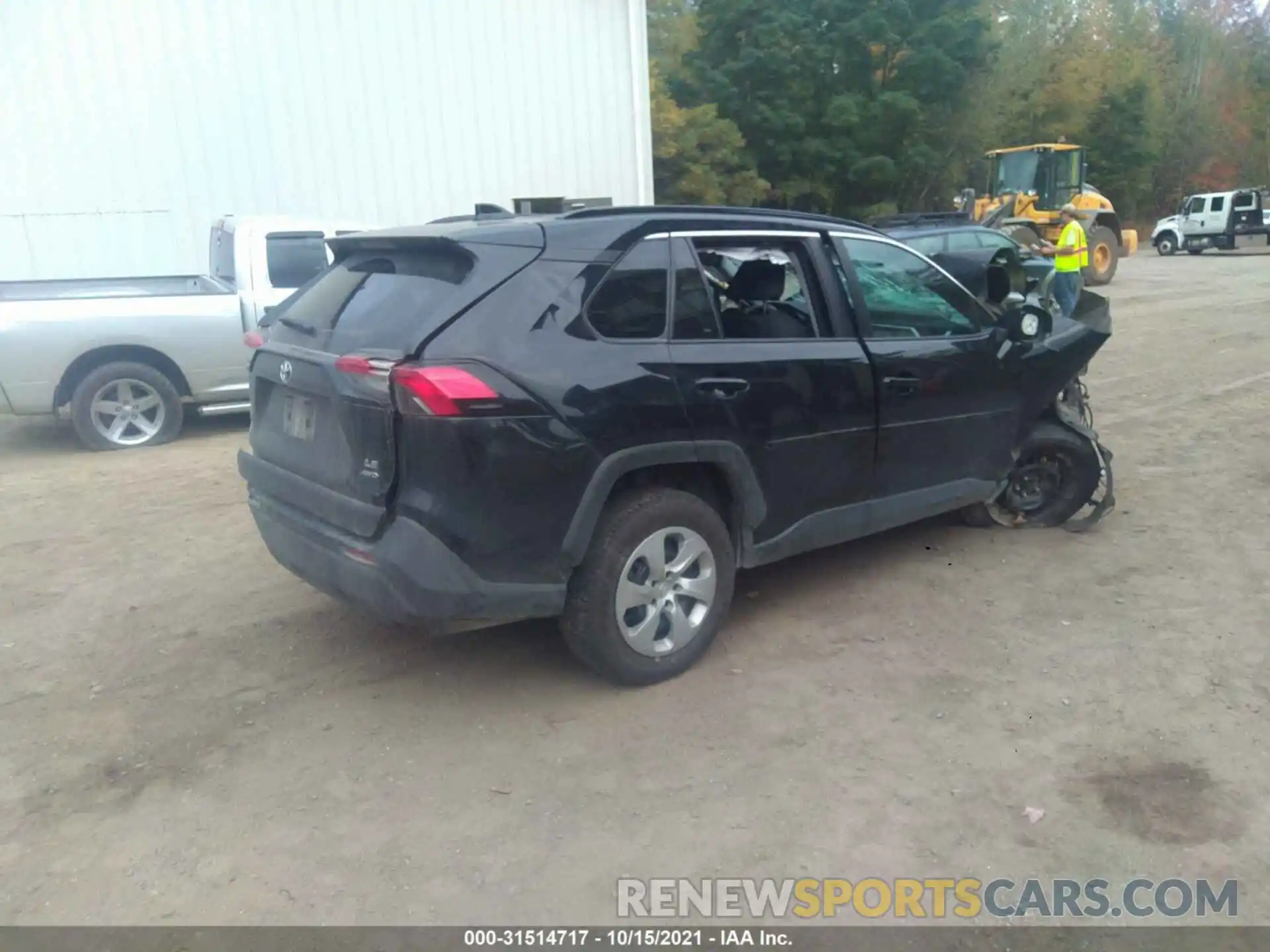 4 Photograph of a damaged car 2T3F1RFV1LC126335 TOYOTA RAV4 2020