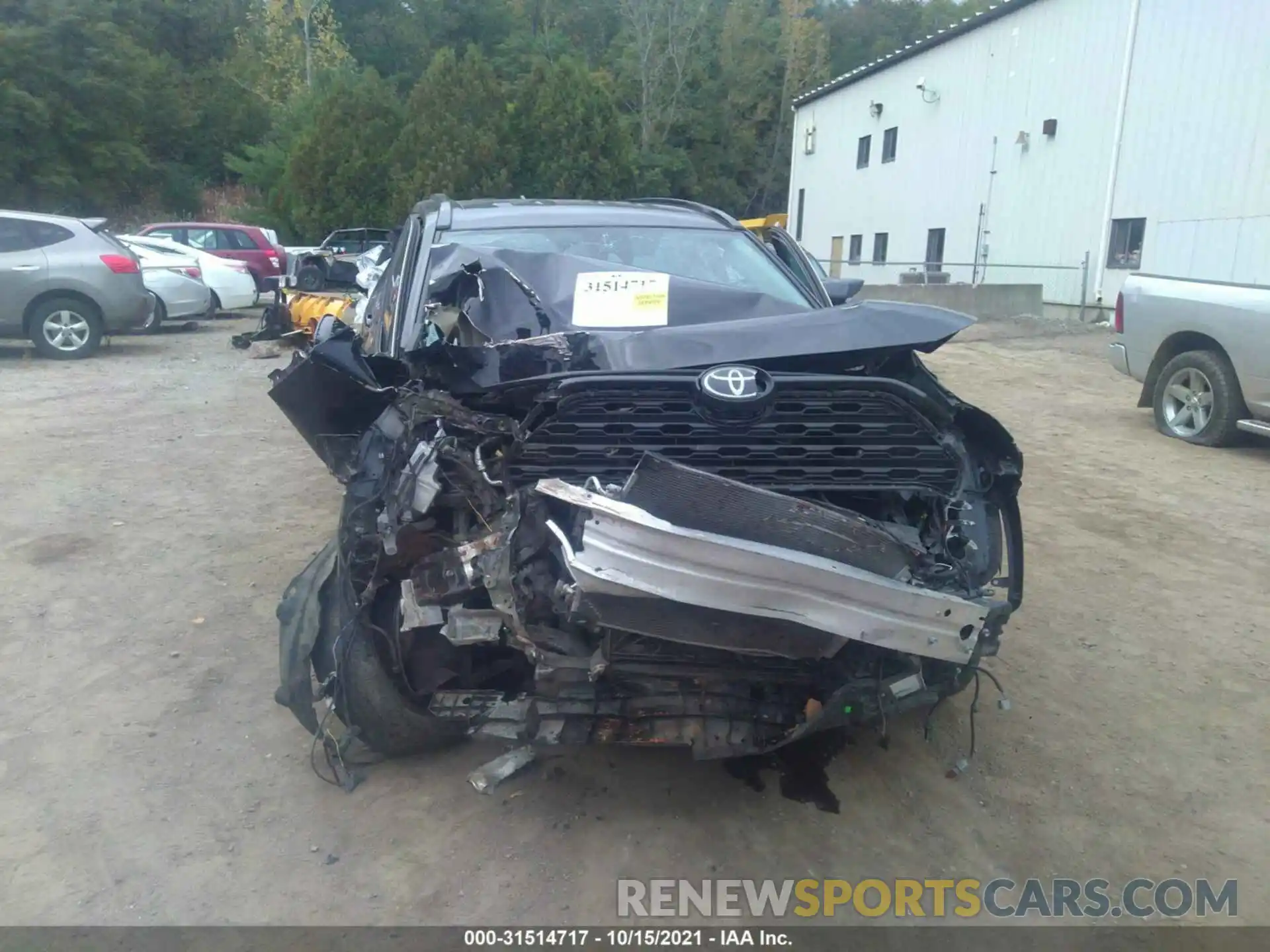 6 Photograph of a damaged car 2T3F1RFV1LC126335 TOYOTA RAV4 2020