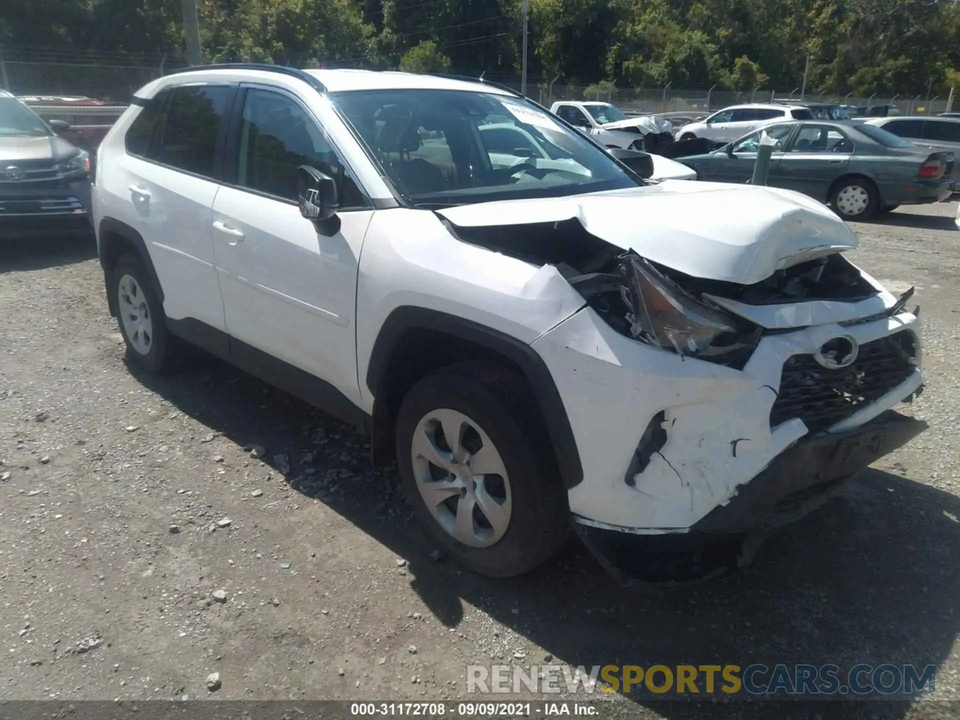 1 Photograph of a damaged car 2T3F1RFV1LW095716 TOYOTA RAV4 2020