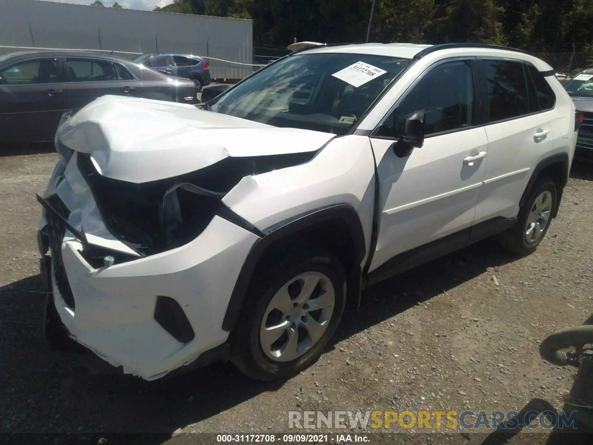 2 Photograph of a damaged car 2T3F1RFV1LW095716 TOYOTA RAV4 2020