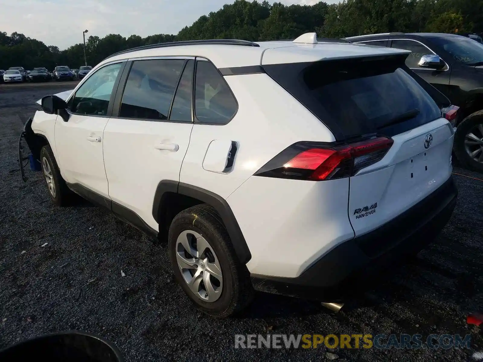 3 Photograph of a damaged car 2T3F1RFV1LW096316 TOYOTA RAV4 2020