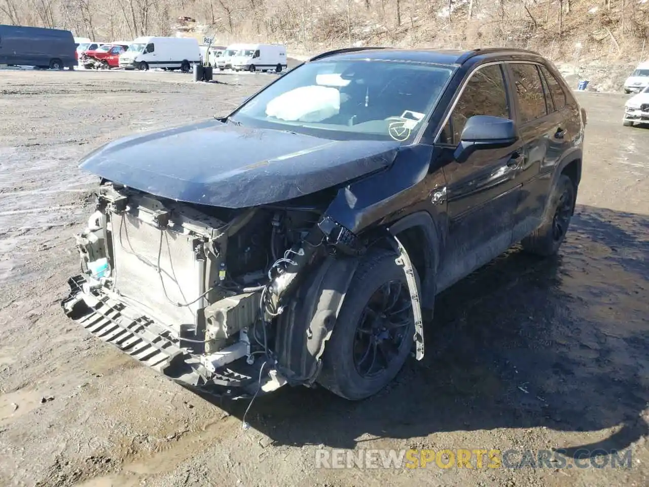 2 Photograph of a damaged car 2T3F1RFV1LW099278 TOYOTA RAV4 2020