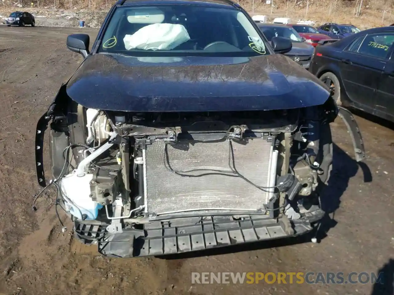 9 Photograph of a damaged car 2T3F1RFV1LW099278 TOYOTA RAV4 2020