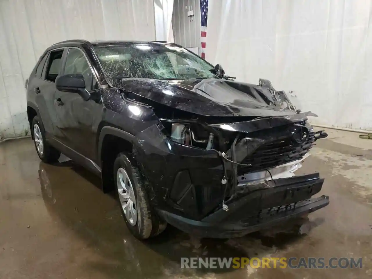 1 Photograph of a damaged car 2T3F1RFV1LW103166 TOYOTA RAV4 2020