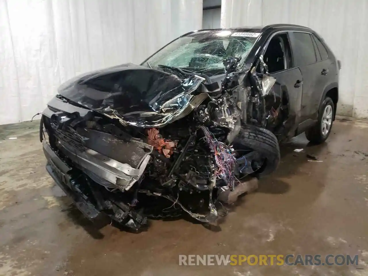 2 Photograph of a damaged car 2T3F1RFV1LW103166 TOYOTA RAV4 2020