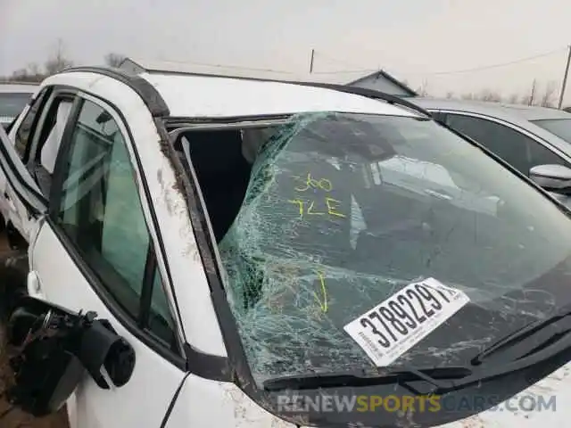 9 Photograph of a damaged car 2T3F1RFV1LW132313 TOYOTA RAV4 2020