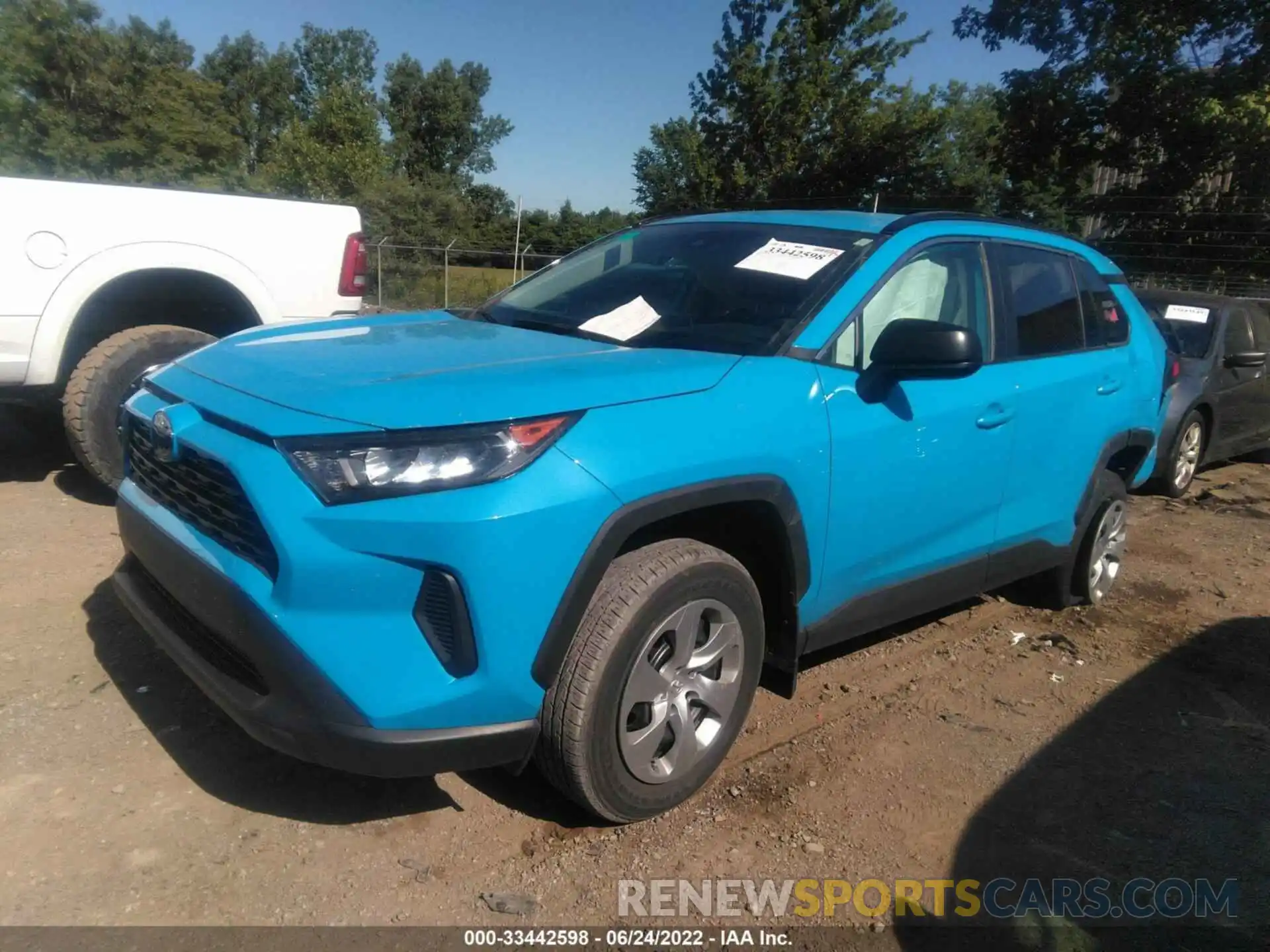 2 Фотография поврежденного автомобиля 2T3F1RFV2LC062709 TOYOTA RAV4 2020