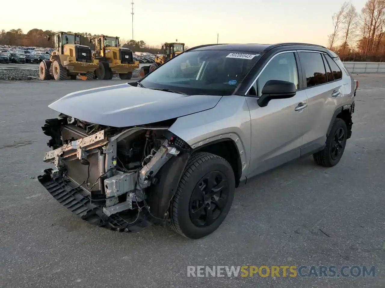 1 Photograph of a damaged car 2T3F1RFV2LC063178 TOYOTA RAV4 2020