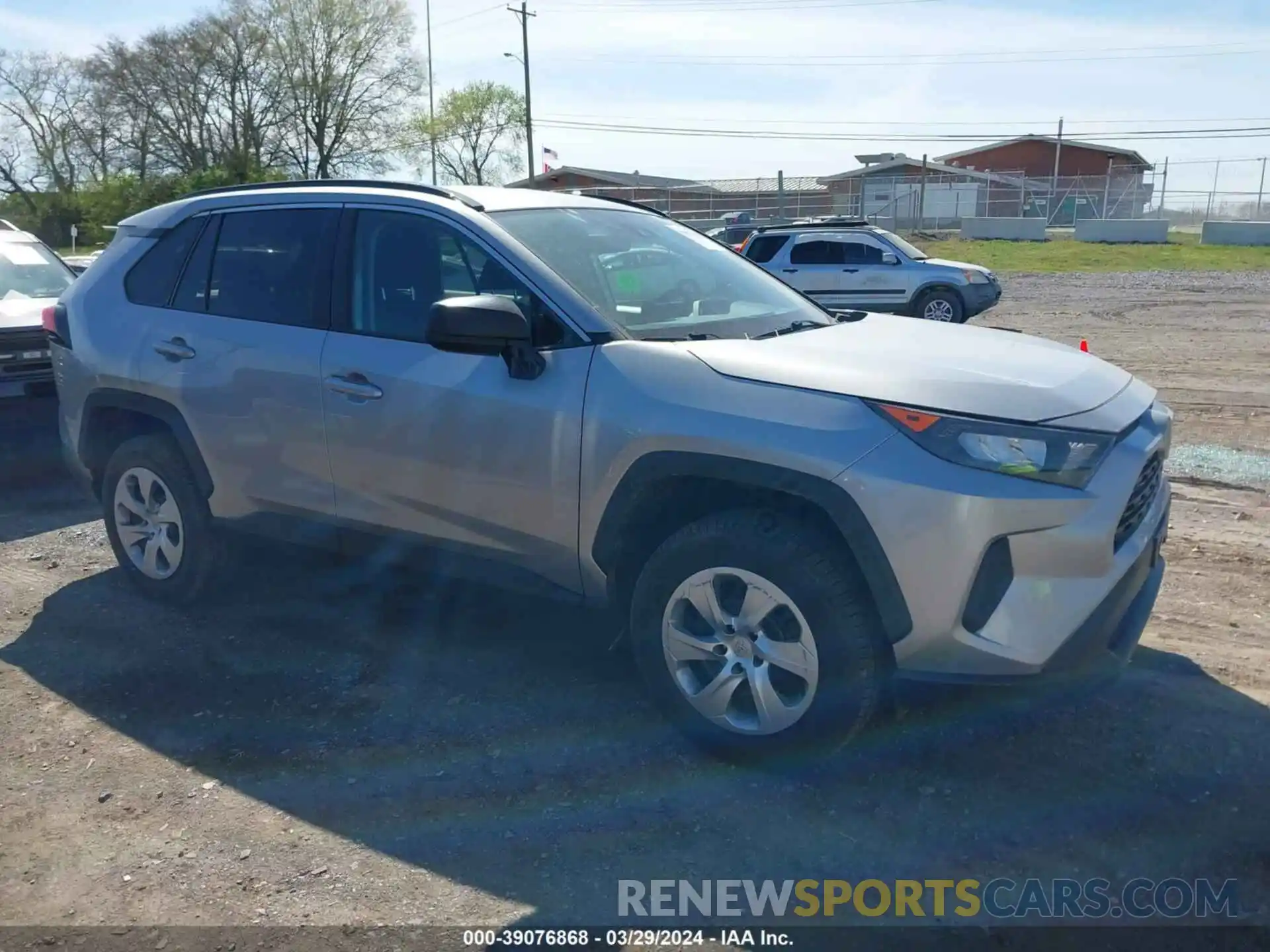 1 Photograph of a damaged car 2T3F1RFV2LC067957 TOYOTA RAV4 2020