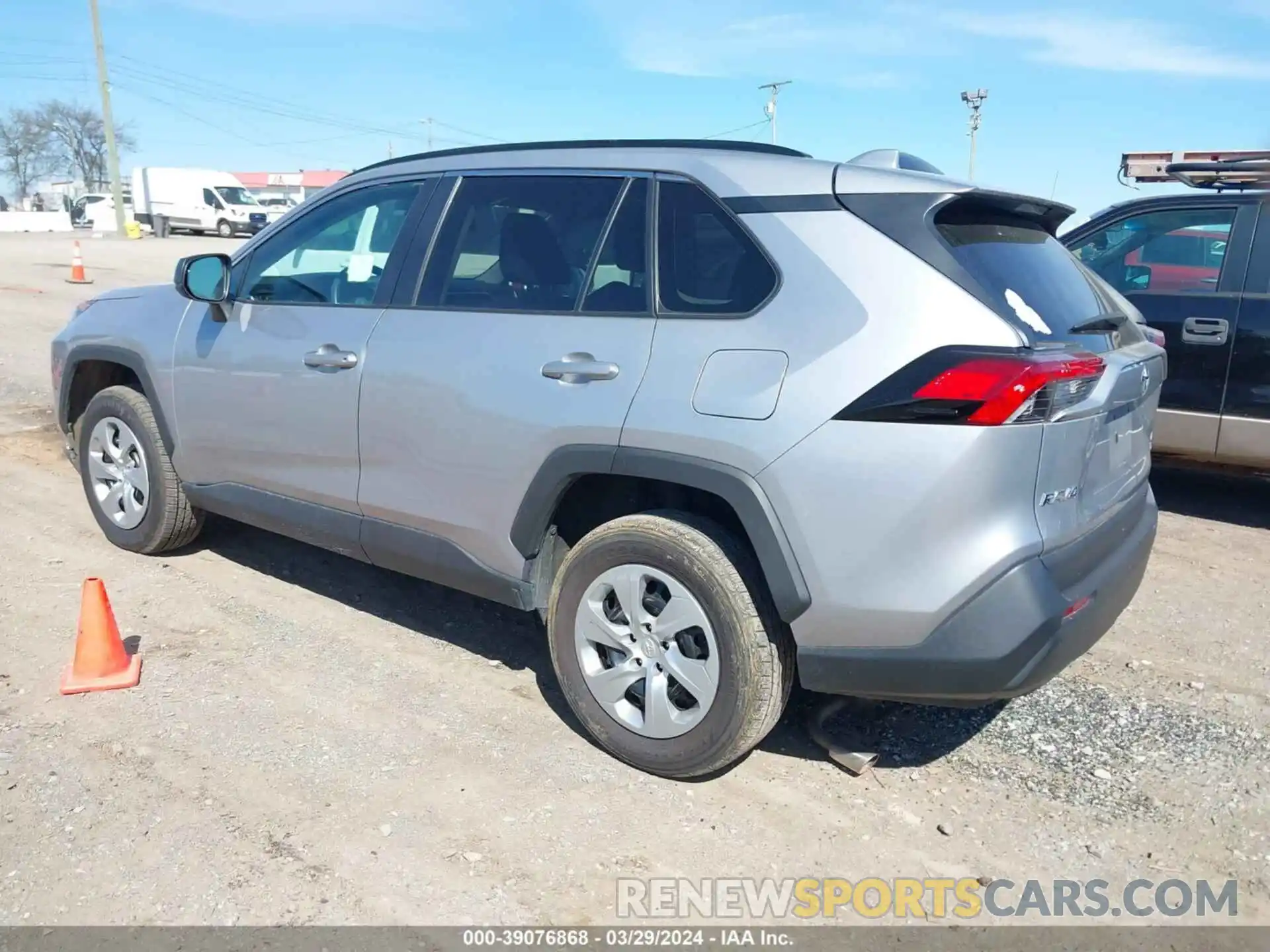 3 Photograph of a damaged car 2T3F1RFV2LC067957 TOYOTA RAV4 2020