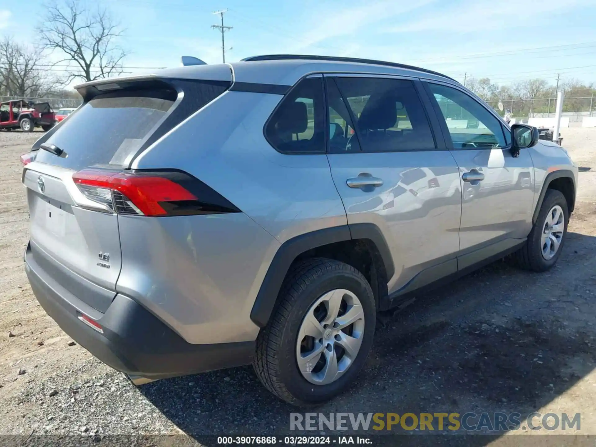 4 Photograph of a damaged car 2T3F1RFV2LC067957 TOYOTA RAV4 2020