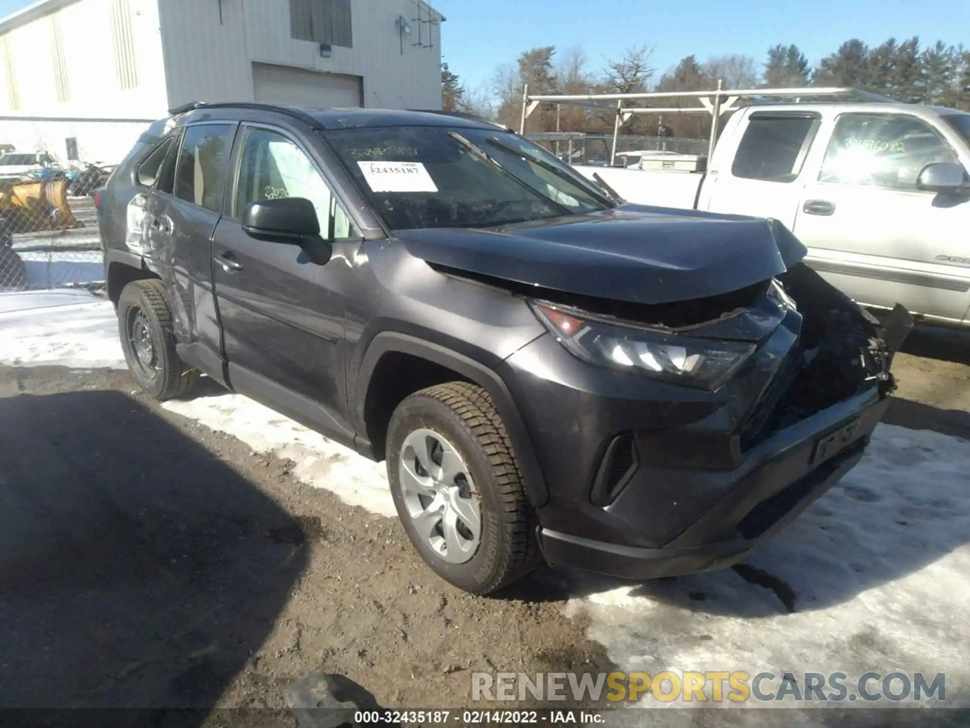 1 Photograph of a damaged car 2T3F1RFV2LC070325 TOYOTA RAV4 2020