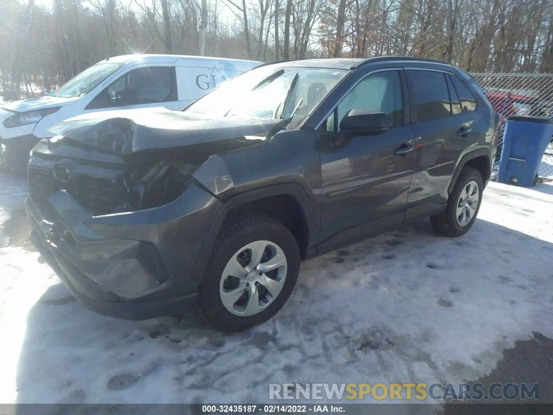 2 Photograph of a damaged car 2T3F1RFV2LC070325 TOYOTA RAV4 2020