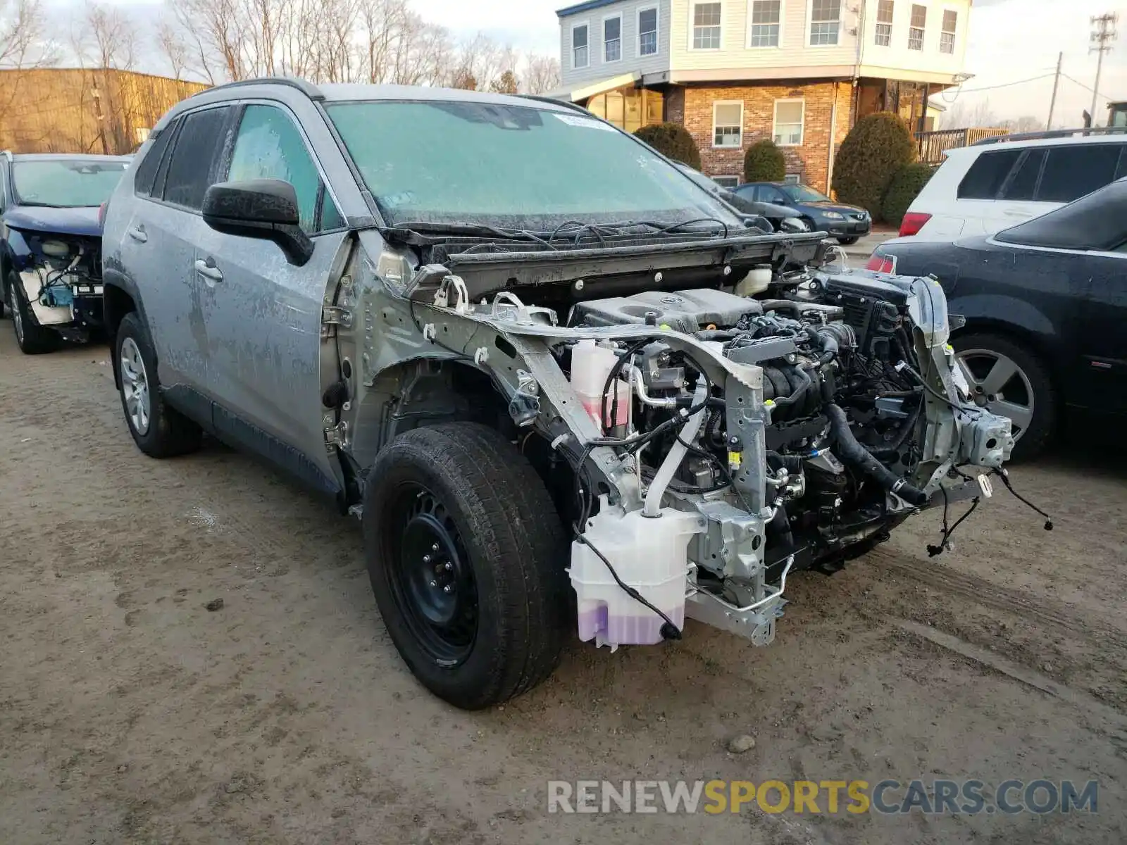 1 Photograph of a damaged car 2T3F1RFV2LC093250 TOYOTA RAV4 2020