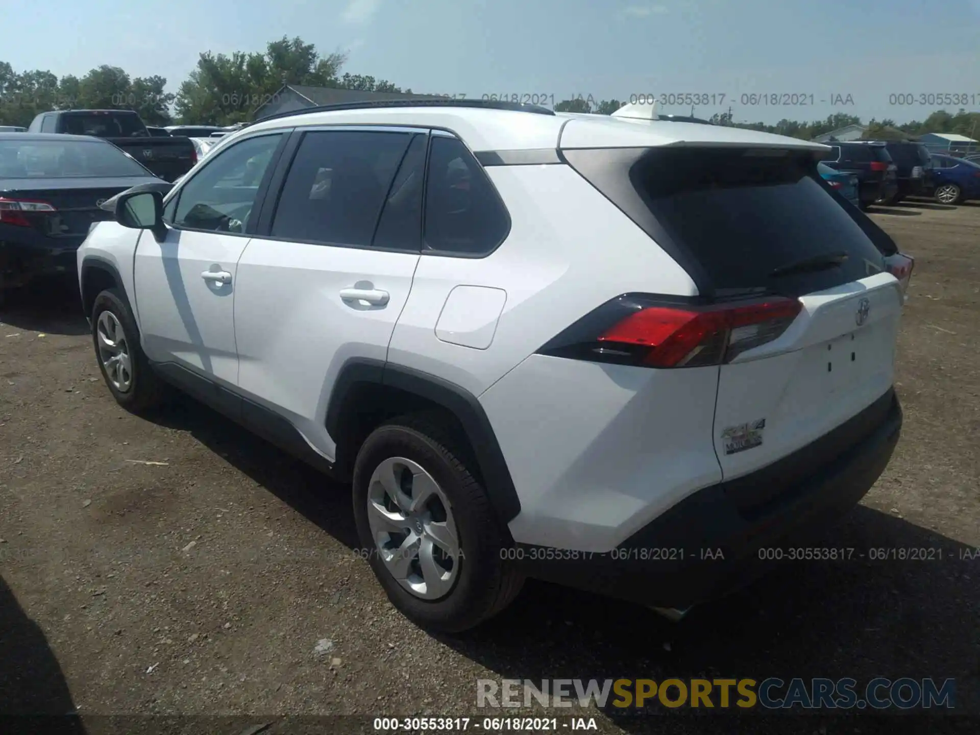 3 Photograph of a damaged car 2T3F1RFV2LC114758 TOYOTA RAV4 2020