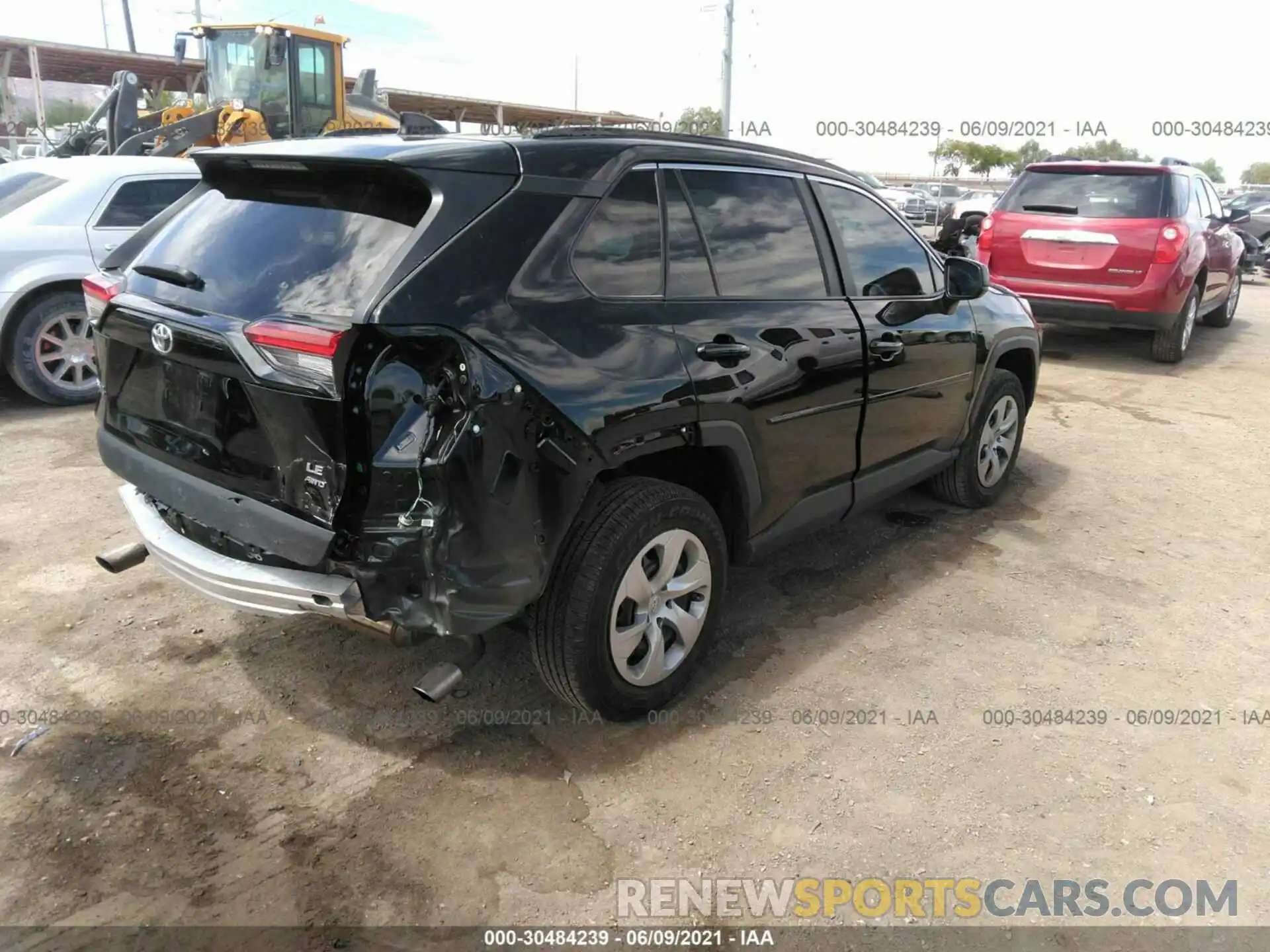 4 Photograph of a damaged car 2T3F1RFV2LC116977 TOYOTA RAV4 2020