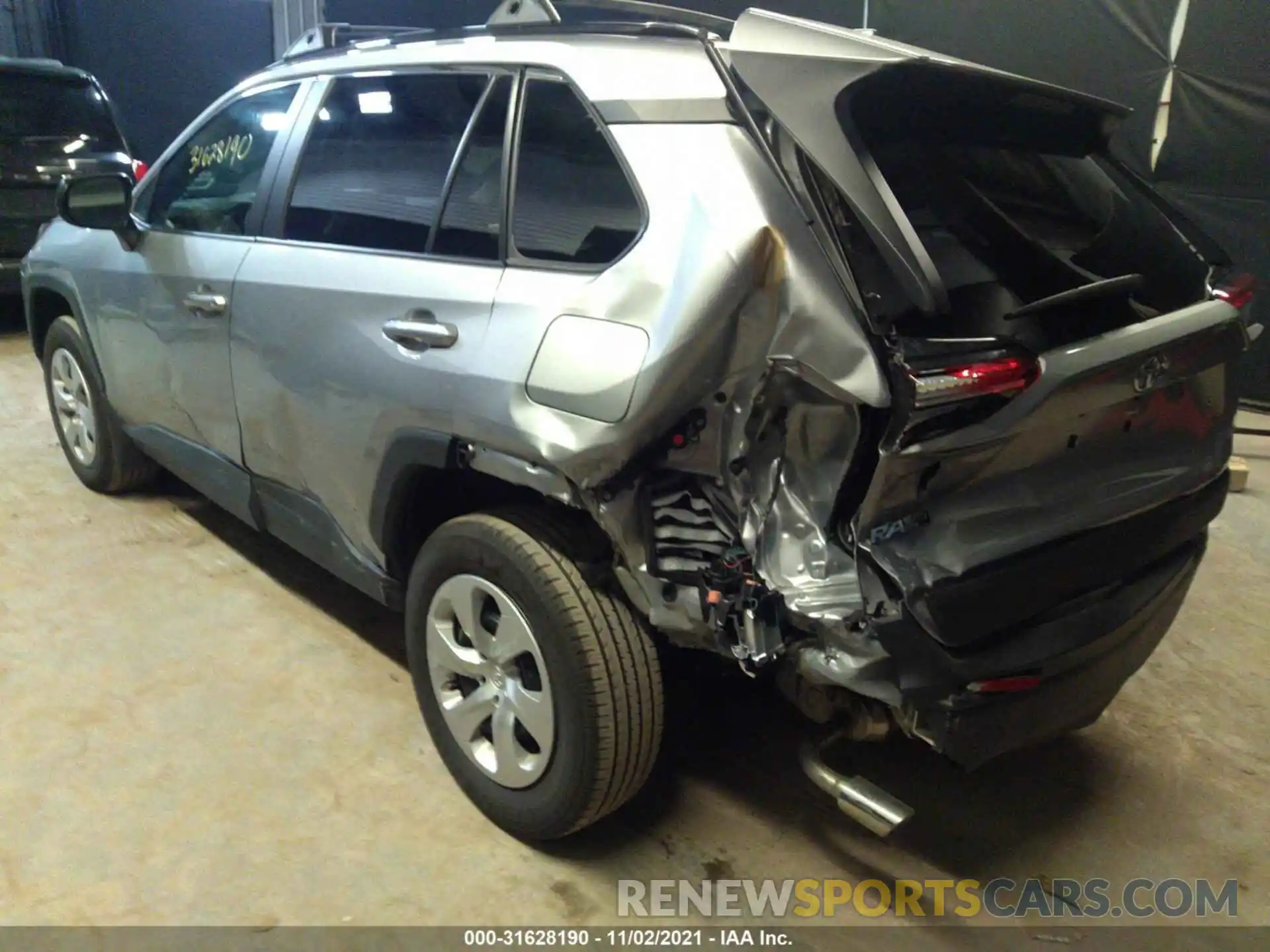 3 Photograph of a damaged car 2T3F1RFV2LC118129 TOYOTA RAV4 2020