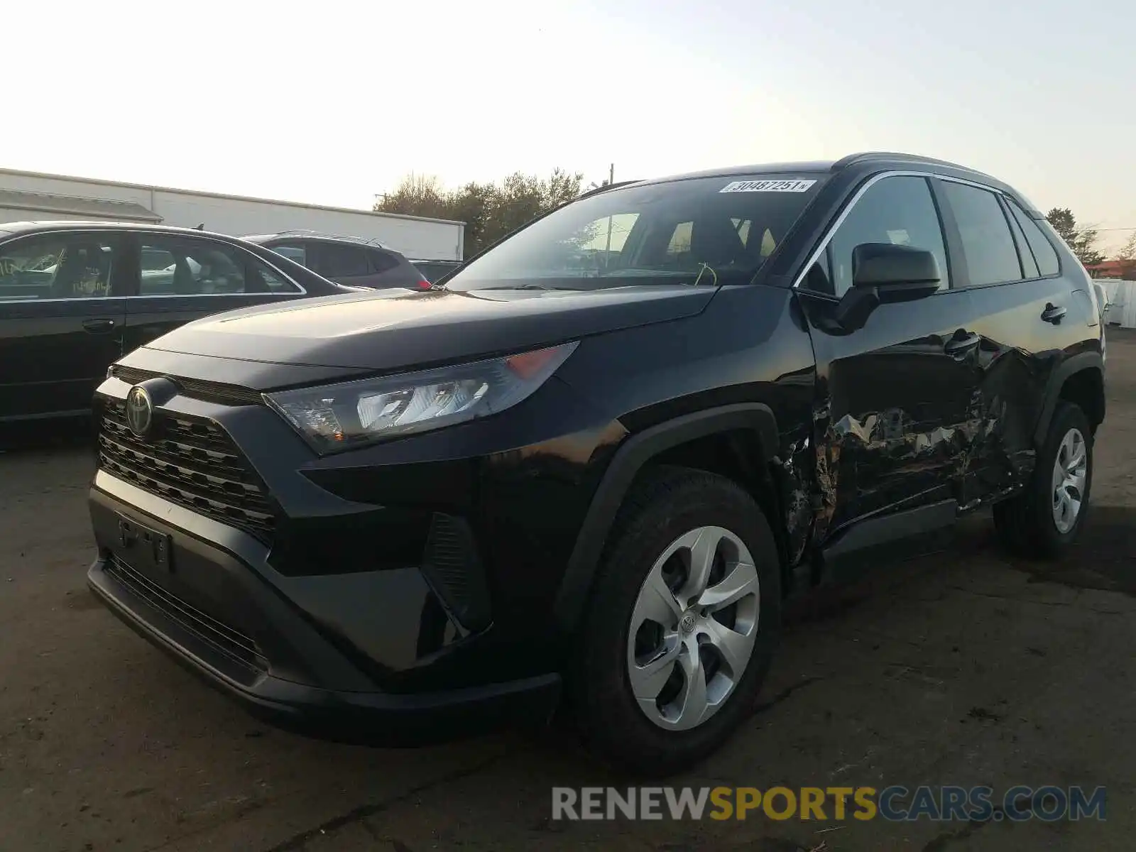 2 Photograph of a damaged car 2T3F1RFV2LC128398 TOYOTA RAV4 2020