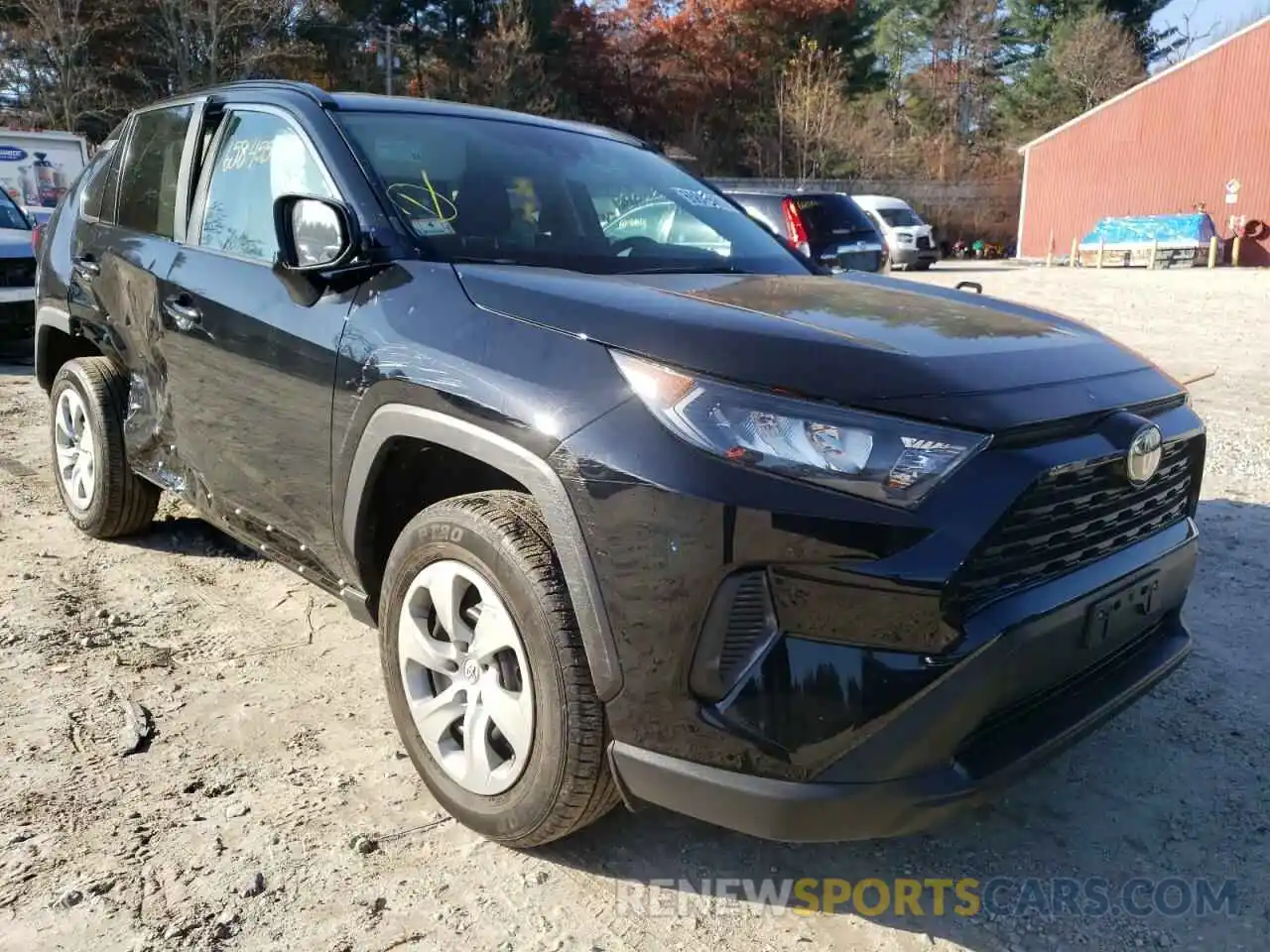 1 Photograph of a damaged car 2T3F1RFV2LW090119 TOYOTA RAV4 2020