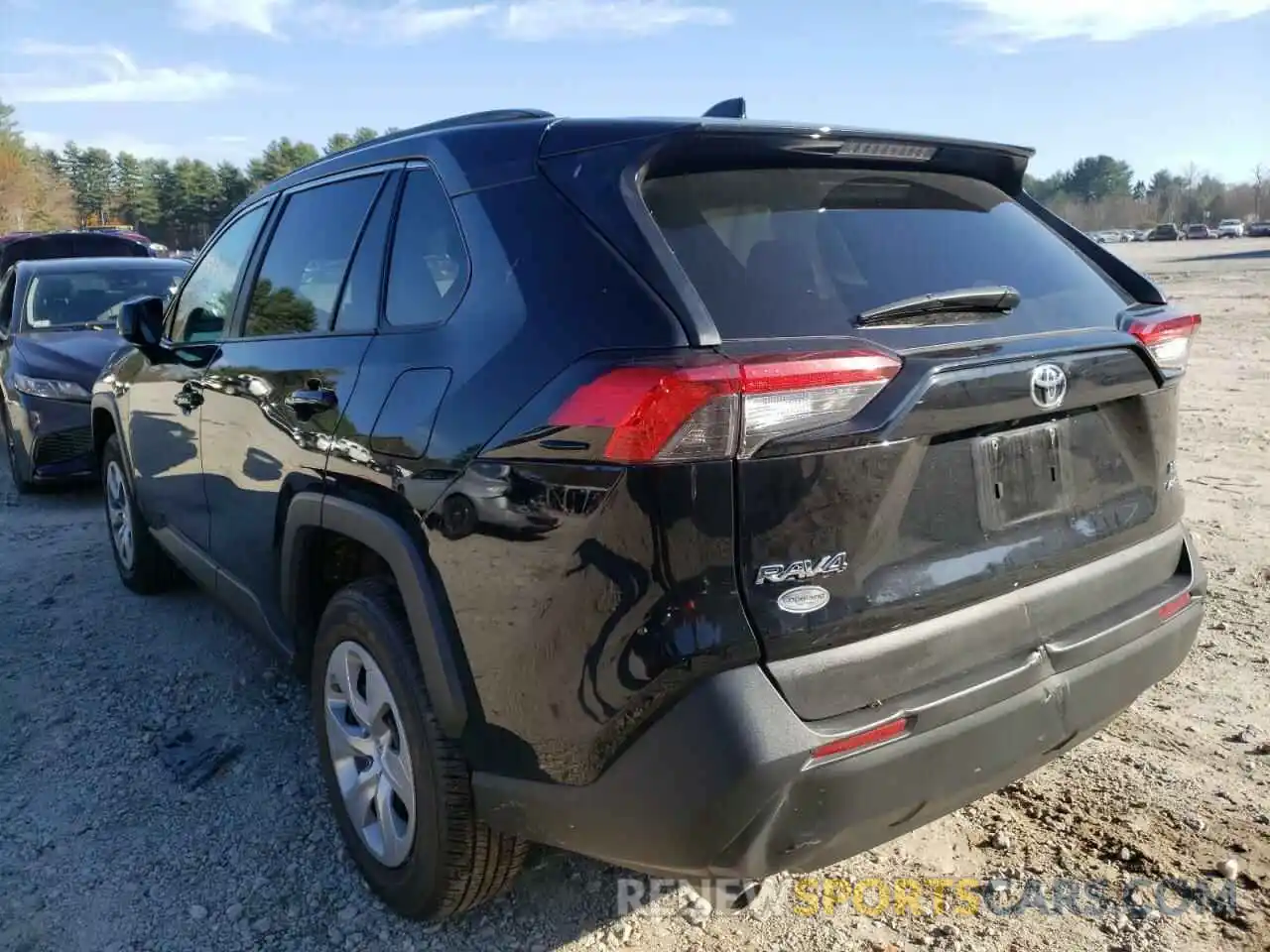 3 Photograph of a damaged car 2T3F1RFV2LW090119 TOYOTA RAV4 2020