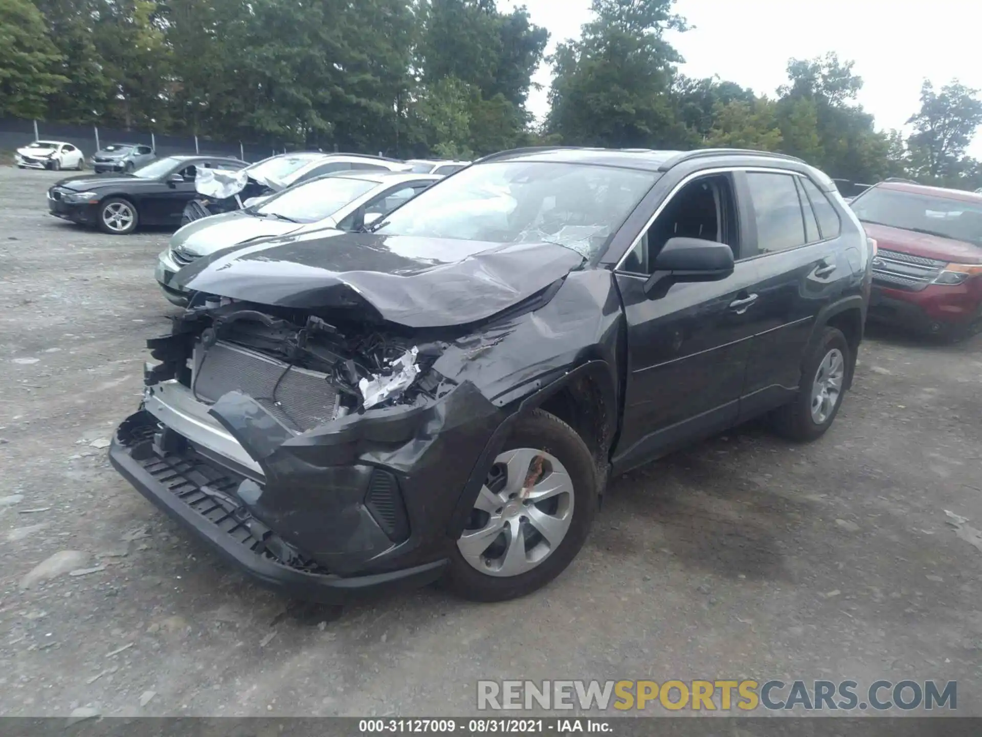 2 Photograph of a damaged car 2T3F1RFV2LW114791 TOYOTA RAV4 2020