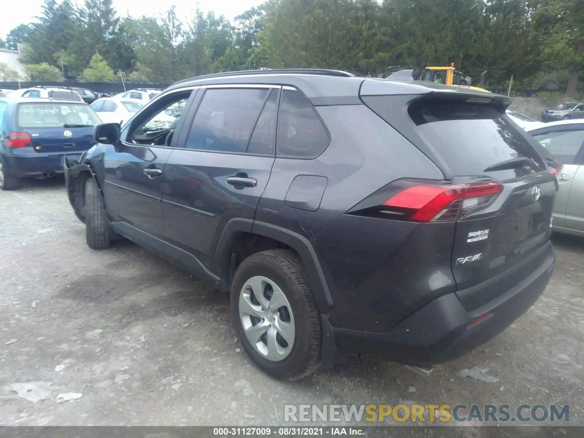 3 Photograph of a damaged car 2T3F1RFV2LW114791 TOYOTA RAV4 2020