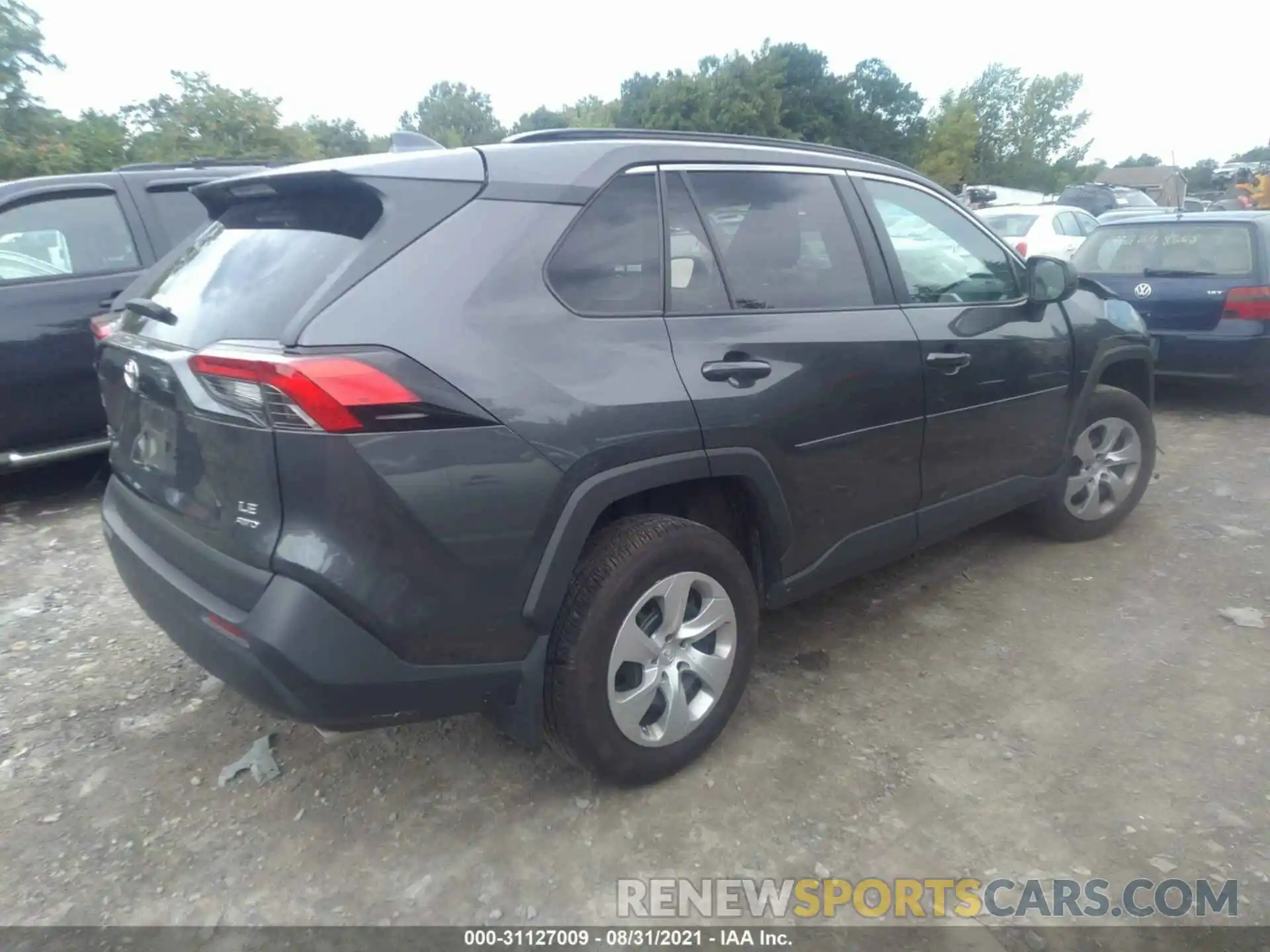 4 Photograph of a damaged car 2T3F1RFV2LW114791 TOYOTA RAV4 2020