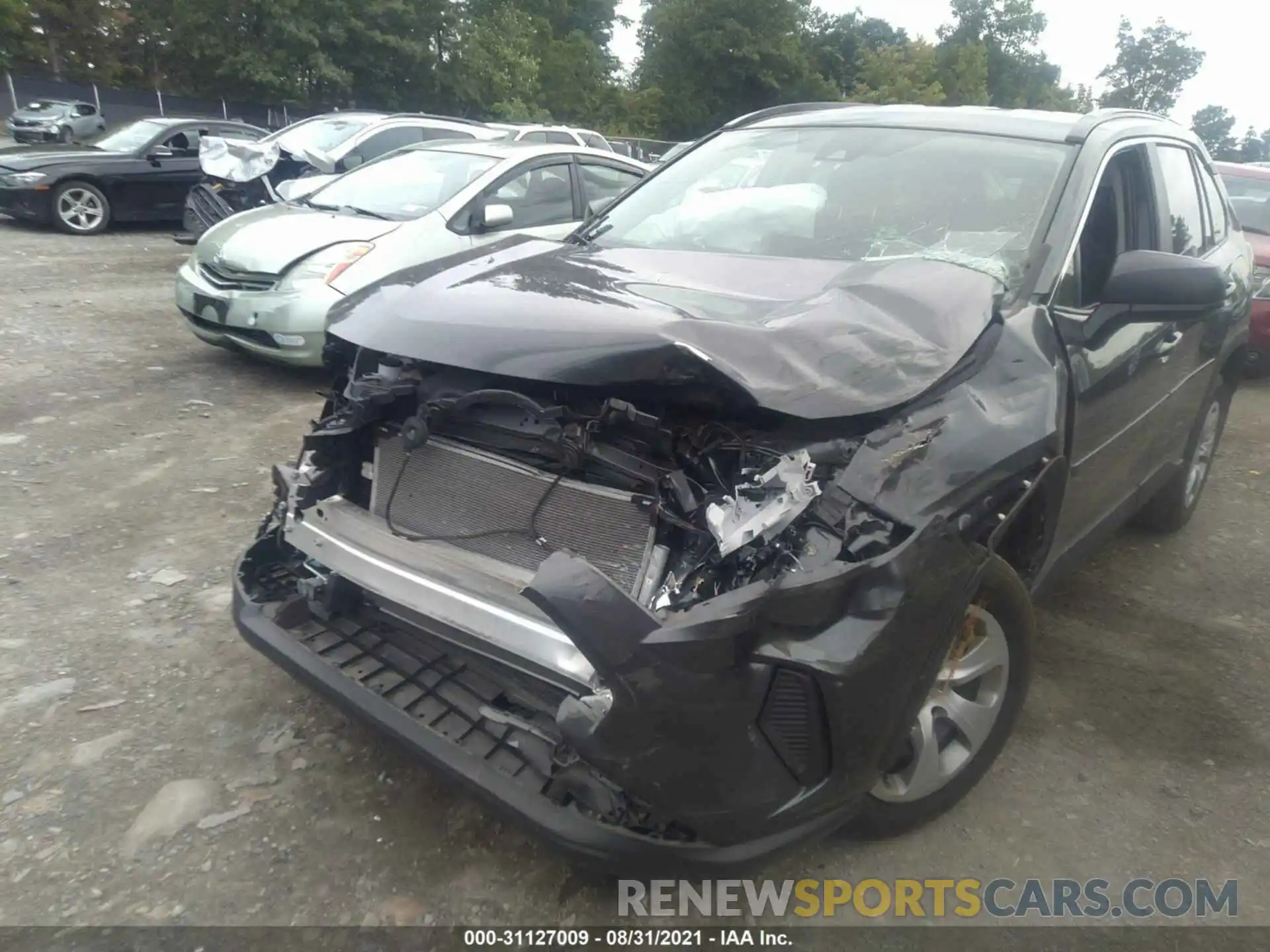 6 Photograph of a damaged car 2T3F1RFV2LW114791 TOYOTA RAV4 2020