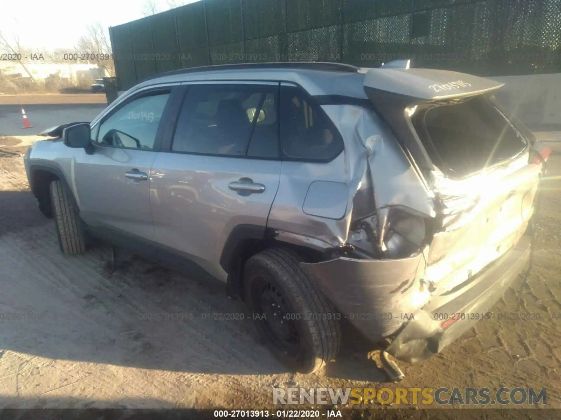 3 Photograph of a damaged car 2T3F1RFV3LC061228 TOYOTA RAV4 2020