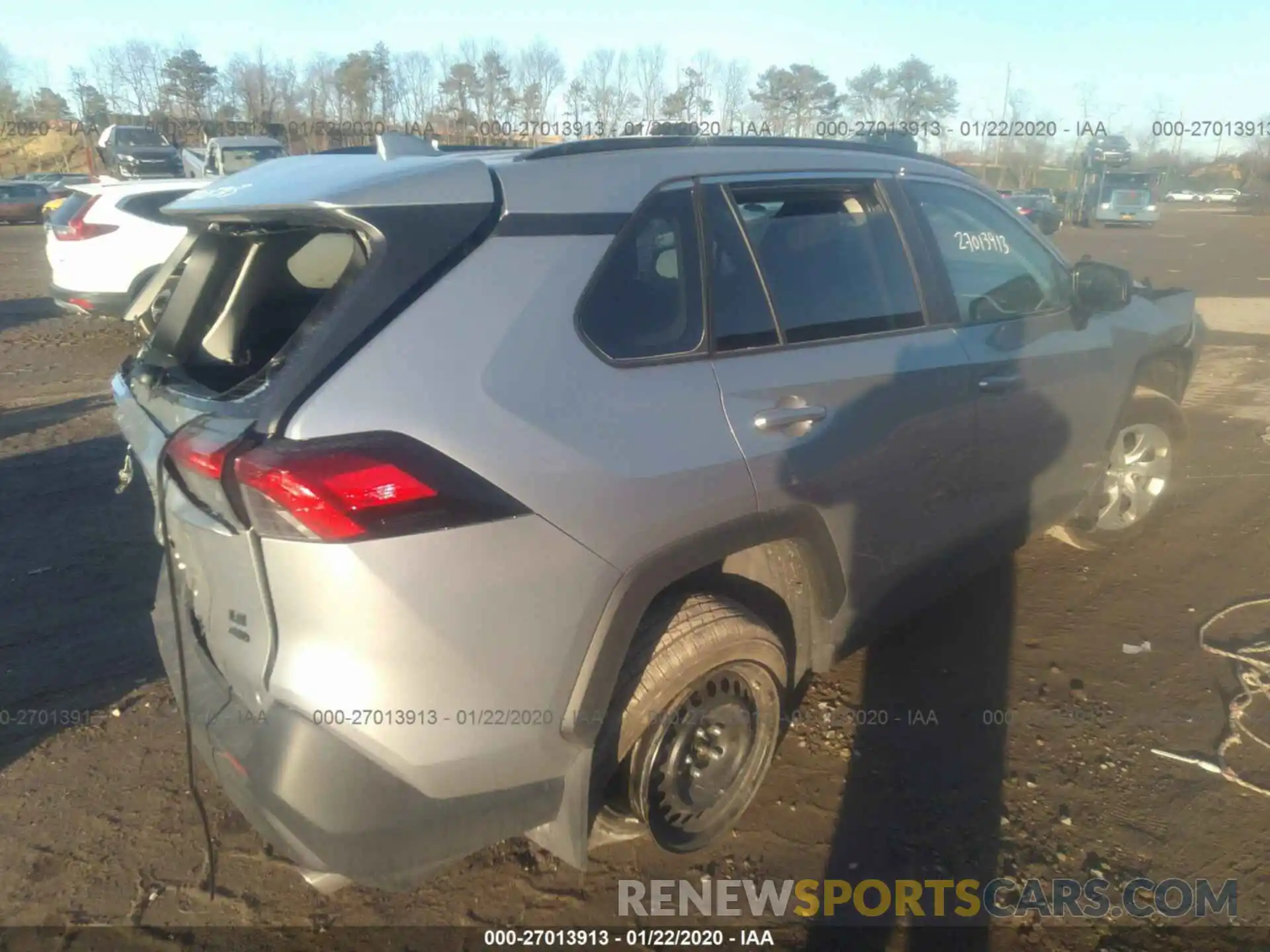 4 Photograph of a damaged car 2T3F1RFV3LC061228 TOYOTA RAV4 2020