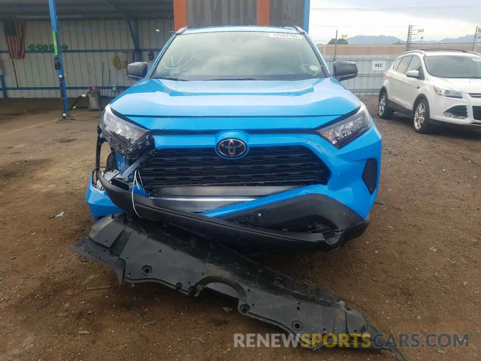 9 Фотография поврежденного автомобиля 2T3F1RFV3LC073167 TOYOTA RAV4 2020