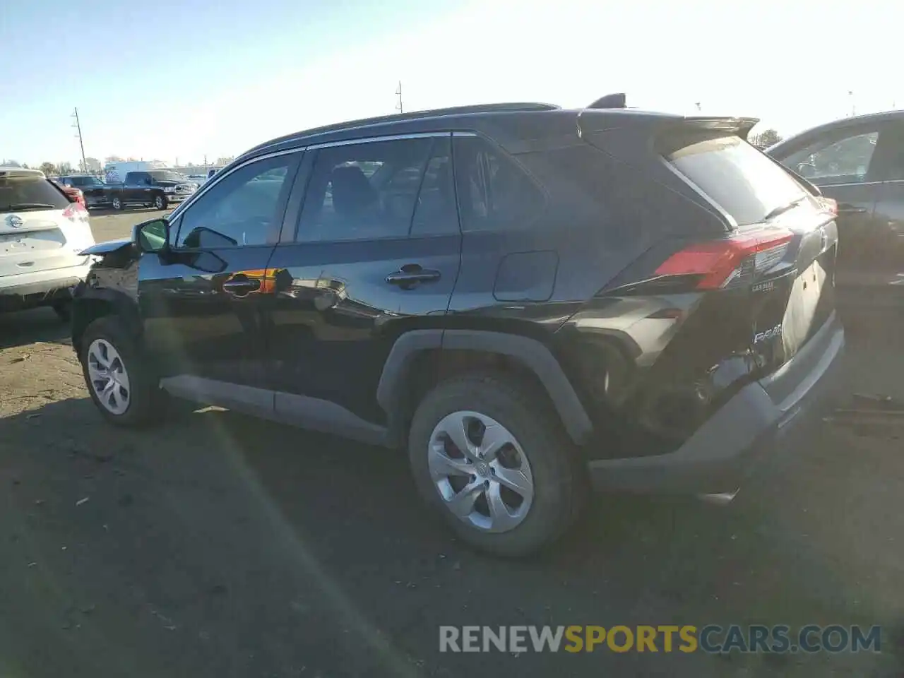 2 Photograph of a damaged car 2T3F1RFV3LC075887 TOYOTA RAV4 2020