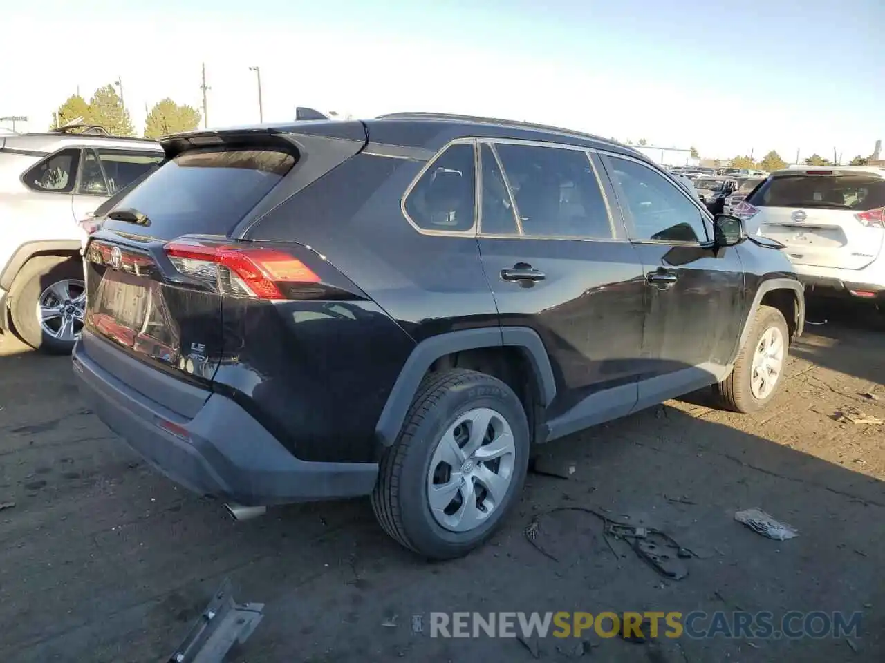 3 Photograph of a damaged car 2T3F1RFV3LC075887 TOYOTA RAV4 2020