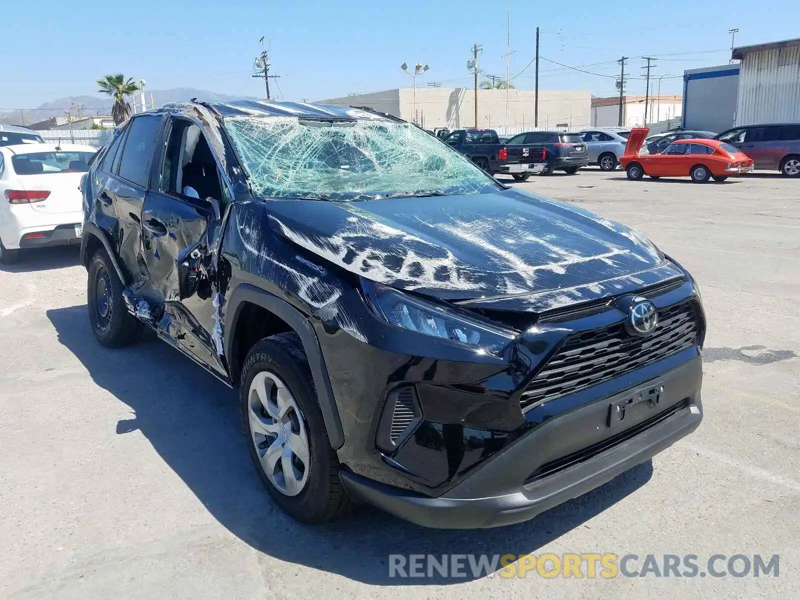 1 Photograph of a damaged car 2T3F1RFV3LC083360 TOYOTA RAV4 2020