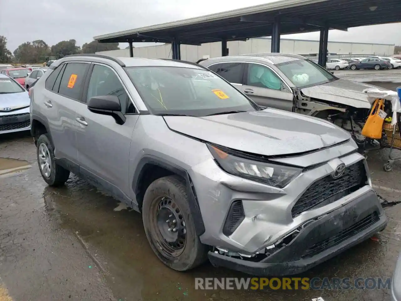 1 Photograph of a damaged car 2T3F1RFV3LC084444 TOYOTA RAV4 2020