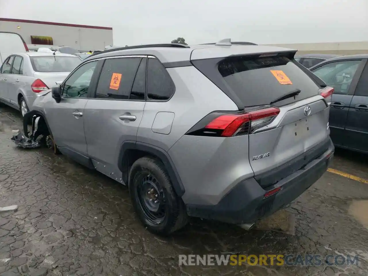 3 Photograph of a damaged car 2T3F1RFV3LC084444 TOYOTA RAV4 2020