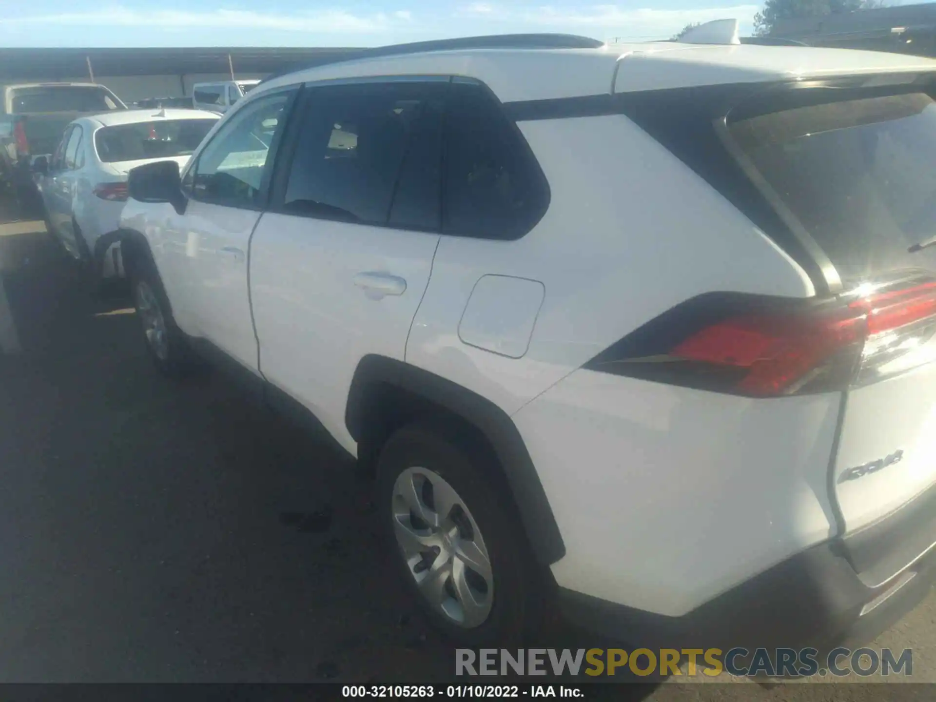 3 Photograph of a damaged car 2T3F1RFV3LC084895 TOYOTA RAV4 2020